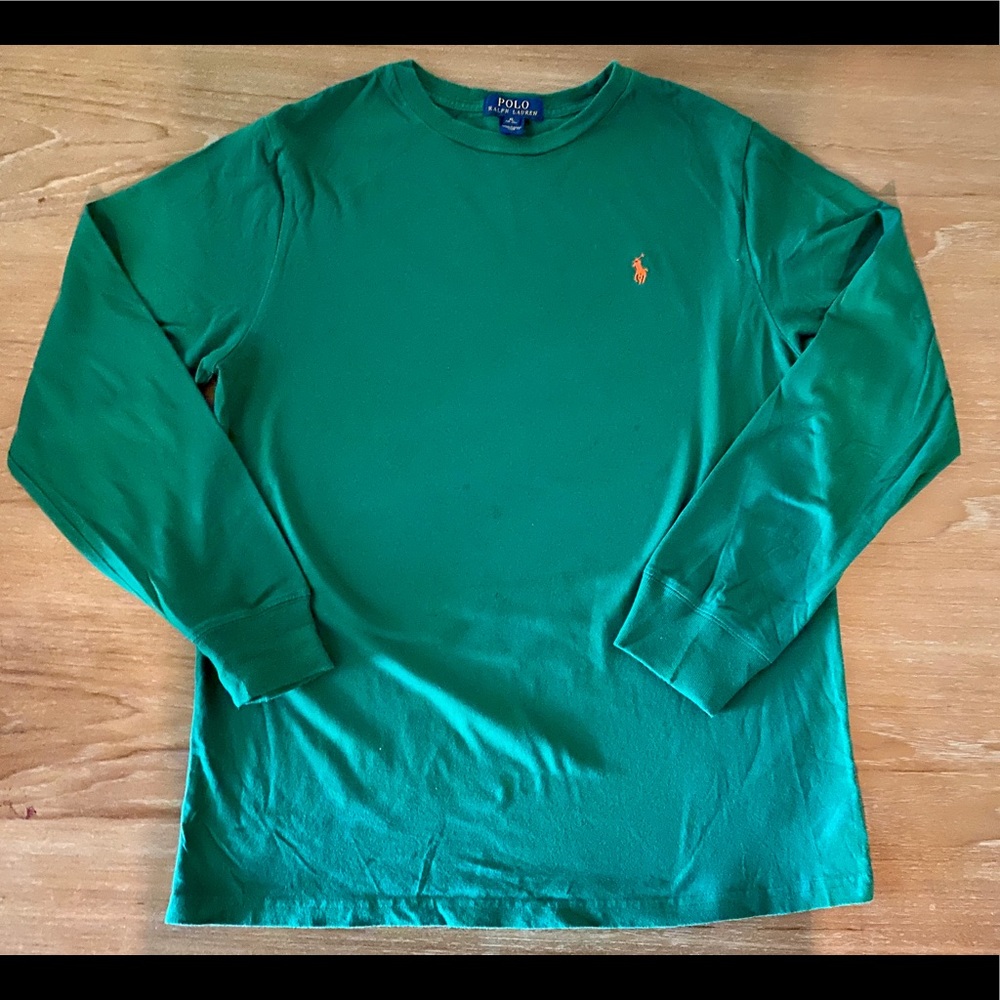 Ralph Lauren Polo Boys Long Sleeve Tee - XL 18-20